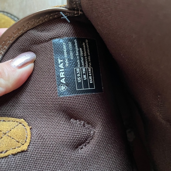 Ariat Womens Fatbaby Heritage Waterproof Western boot Size 91/2 B - Picture 5 of 9